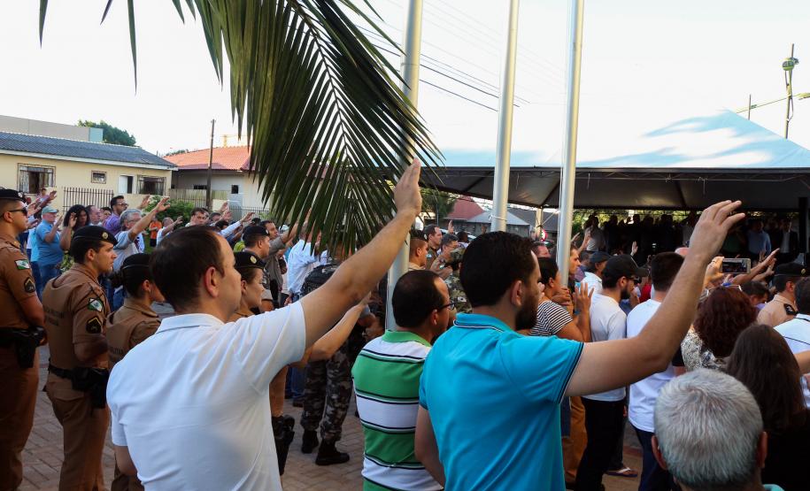Cascavel, 08 de novembro de 2018 - Inauguração UPS Bairro Santa Cruz