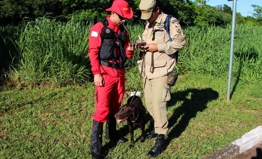 Foz do Iguaçu, 19 de novembro de 2018. Prova de Certificação de Cães - BM