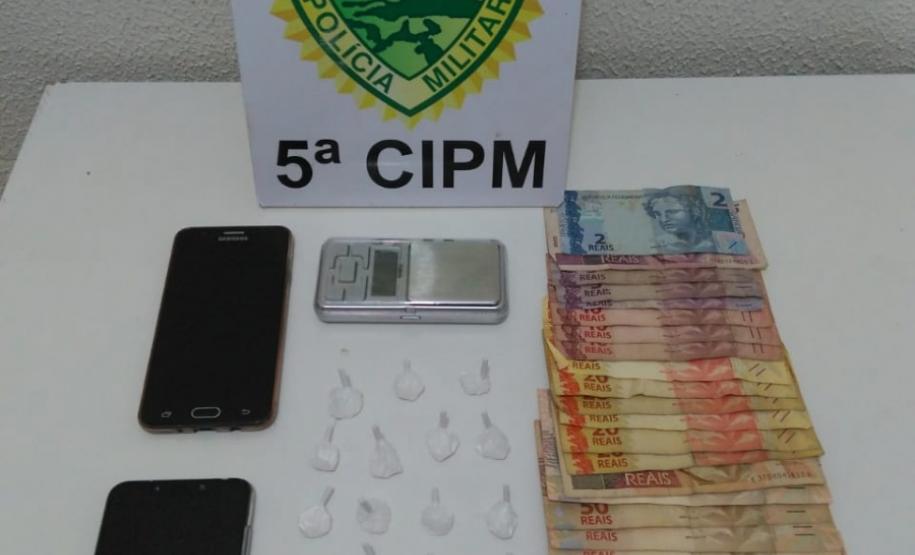 Homem é encaminhado por tráfico de drogas no Noroeste do Estado