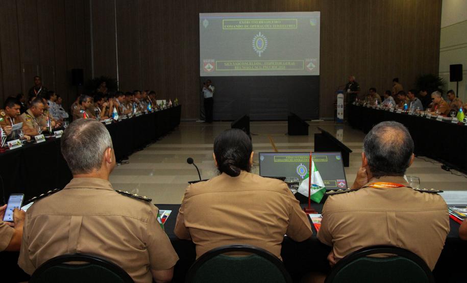 Comandantes-Gerais de Polícias e Corpos de Bombeiros Militares participam de reuniões em Foz do Iguaçu durante o XVIII SENABOM 2018