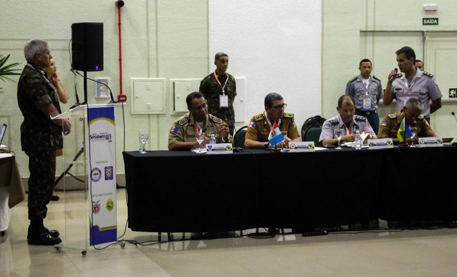 Foz do Iguaçu, 21 de novembro de 2018. XVIII SENABOM - Seminário Nacional de Bombeiros