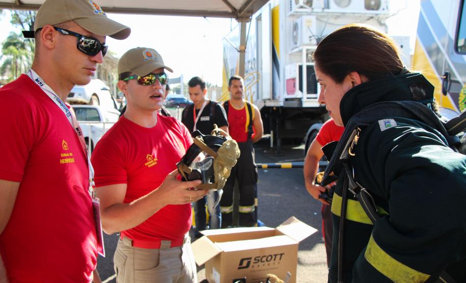 Foz do Iguaçu, 22 de novembro de 2018. Prova Bombeiros de Aço