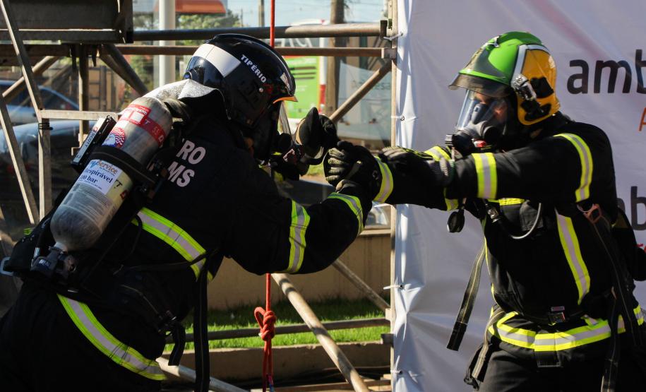 Foz do Iguaçu, 22 de novembro de 2018. Prova Bombeiros de Aço