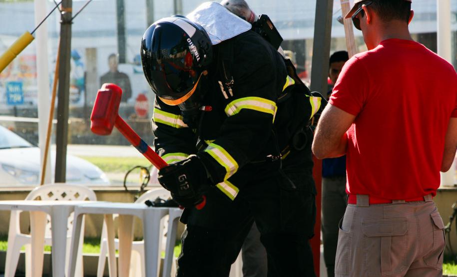 Foz do Iguaçu, 22 de novembro de 2018. Prova Bombeiros de Aço