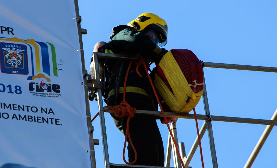 Foz do Iguaçu, 22 de novembro de 2018. Prova Bombeiros de Aço