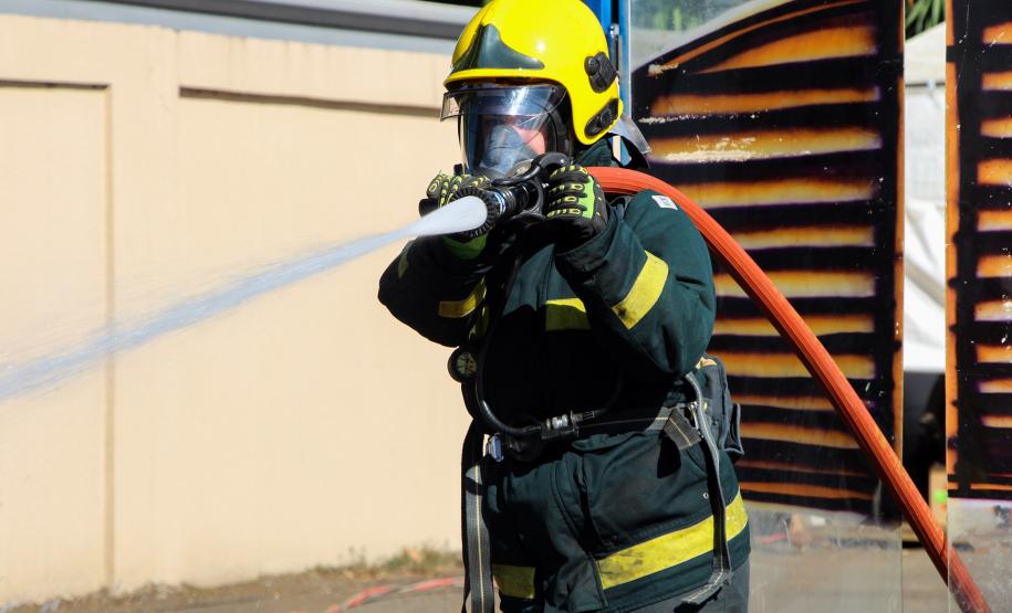 Foz do Iguaçu, 22 de novembro de 2018. Prova Bombeiros de Aço