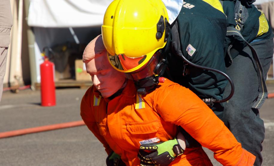 Foz do Iguaçu, 22 de novembro de 2018. Prova Bombeiros de Aço