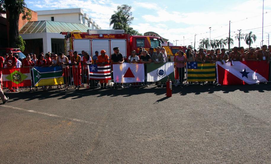 Foz do Iguaçu, 22 de novembro de 2018. Prova Bombeiros de Aço