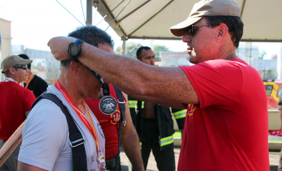 Foz do Iguaçu, 22 de novembro de 2018. Prova Bombeiros de Aço