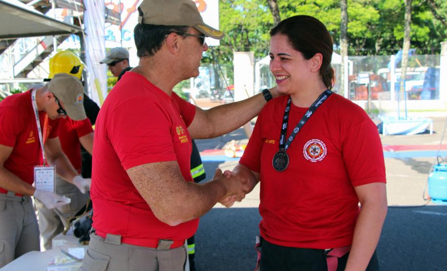 Foz do Iguaçu, 22 de novembro de 2018. Prova Bombeiros de Aço