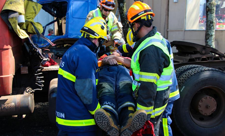 Foz do Iguaçu, 22 de novembro de 2018. Prova BM Rescue Day