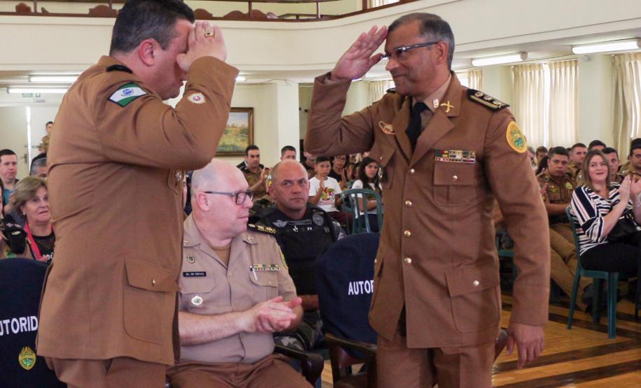 Curitiba,26 de novembro de 2018. Passagem de Comando BPEC