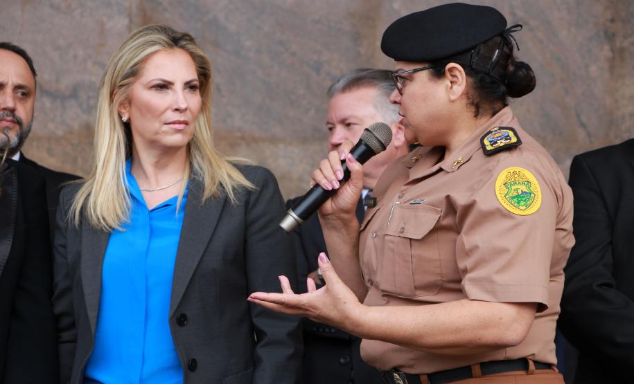 Curitiba, 27 de novembro de 2018 - Viaturas Trailblazers e guinchos são entregues à Polícia Militar do Paraná pelo Governo do Estado