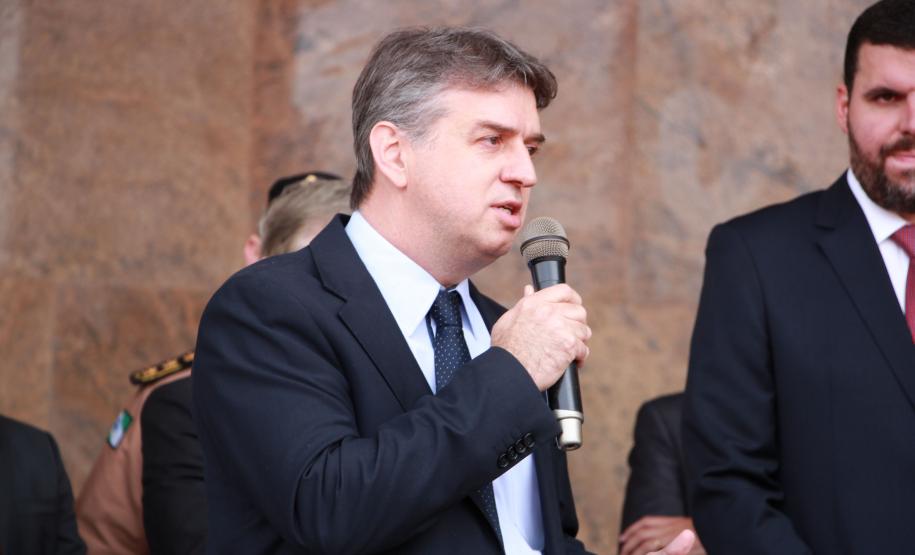 Curitiba, 27 de novembro de 2018 - Viaturas Trailblazers e guinchos são entregues à Polícia Militar do Paraná pelo Governo do Estado