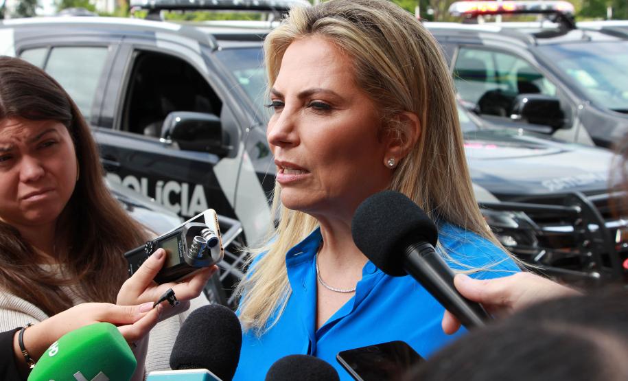 Curitiba, 27 de novembro de 2018 - Viaturas Trailblazers e guinchos são entregues à Polícia Militar do Paraná pelo Governo do Estado