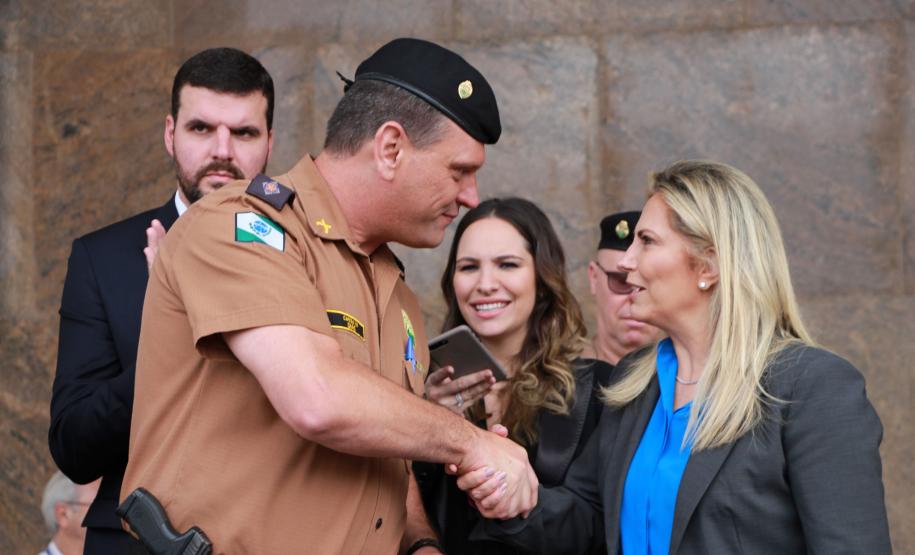 Curitiba, 27 de novembro de 2018 - Viaturas Trailblazers e guinchos são entregues à Polícia Militar do Paraná pelo Governo do Estado