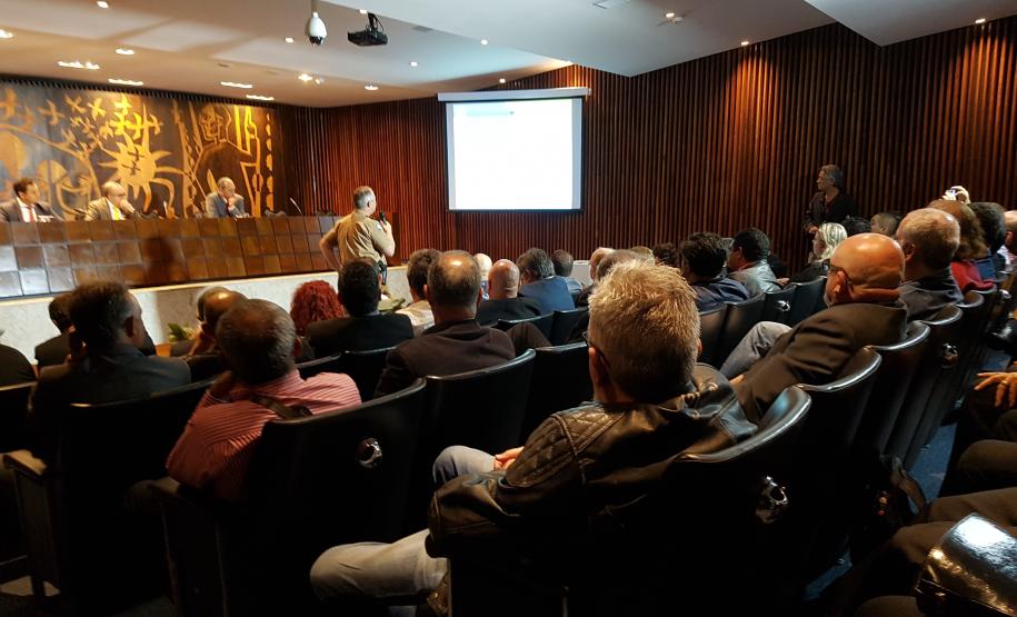 Segurança pública do Paraná é discutida durante audiência pública na Assembléia Legislativa do Estado Segurança pública do Paraná é discutida durante audiência pública na Assembléia Legislativa do Estado