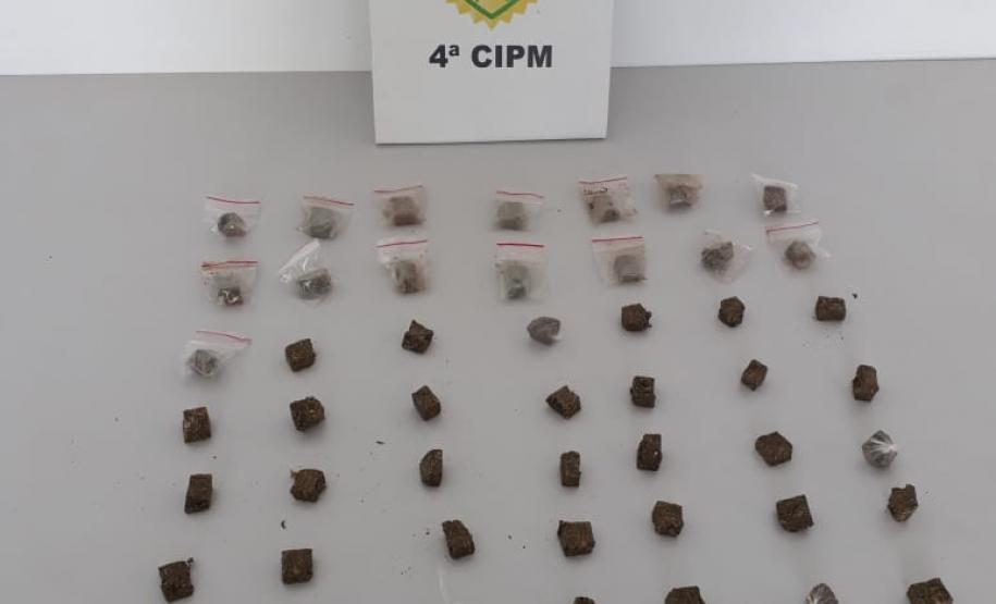 Polícia Militar apreende drogas na Zona Norte de Londrina (PR)