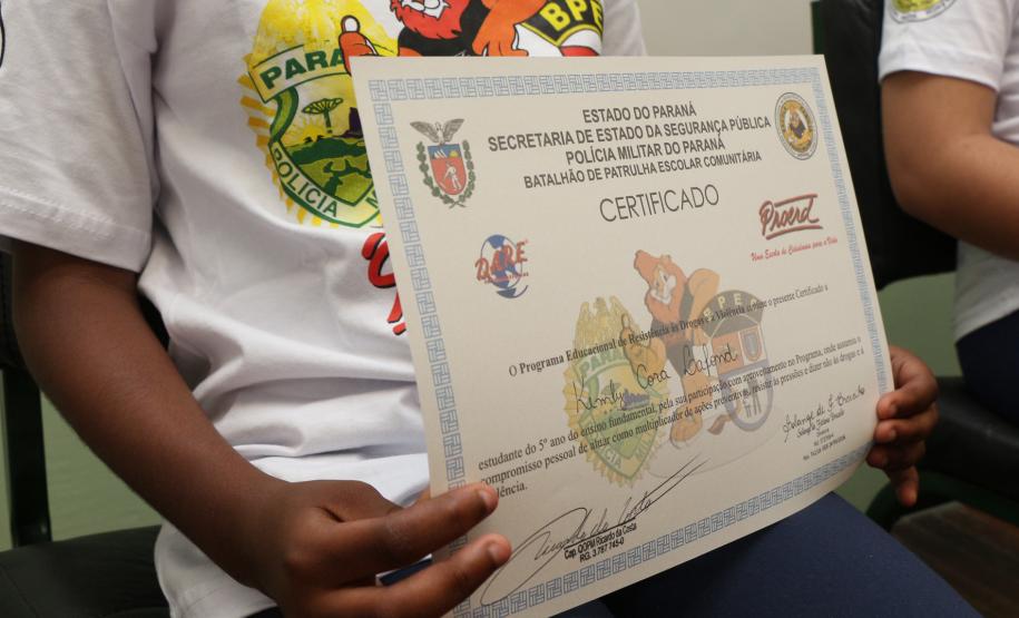 Curitiba, 29 de novembro de 2018, Formatura Proerd