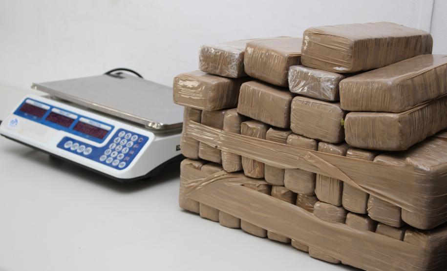 Curitiba, 03 de dezembro de 2018, Apreensão de mais de 600Kg de maconha