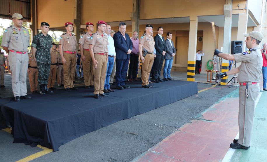 Apucarana, 04 de dezembro de 2018. 11º Grupamento de Bombeiros em Apucarana