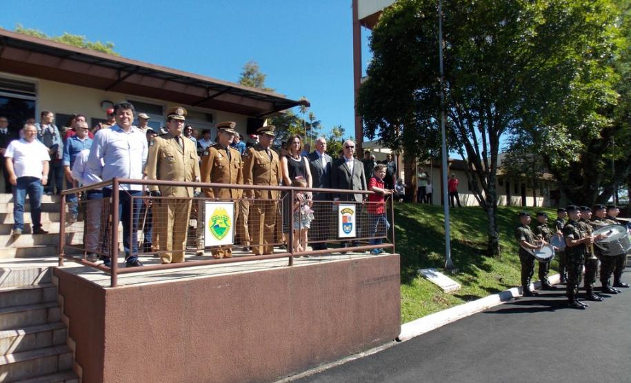 Solenidade marca entrega de comando no município de Pato Branco