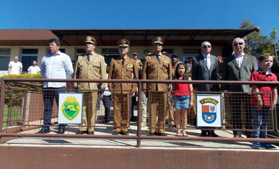 Solenidade marca entrega de comando no município de Pato Branco