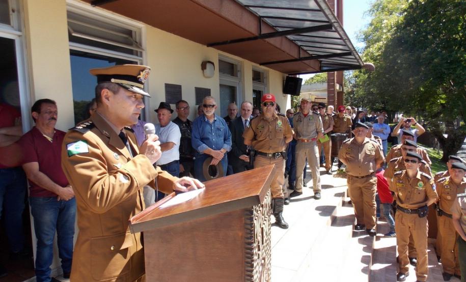 Solenidade marca entrega de comando no município de Pato Branco