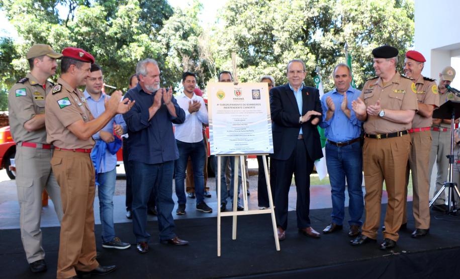 Cianorte, 05 de dezembro de 2018. Elevação 4º Grupamento de Bombeiros