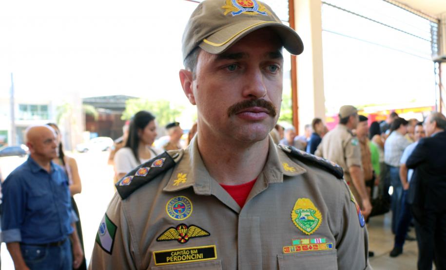 Cianorte, 05 de dezembro de 2018. Elevação 4º Grupamento de Bombeiros