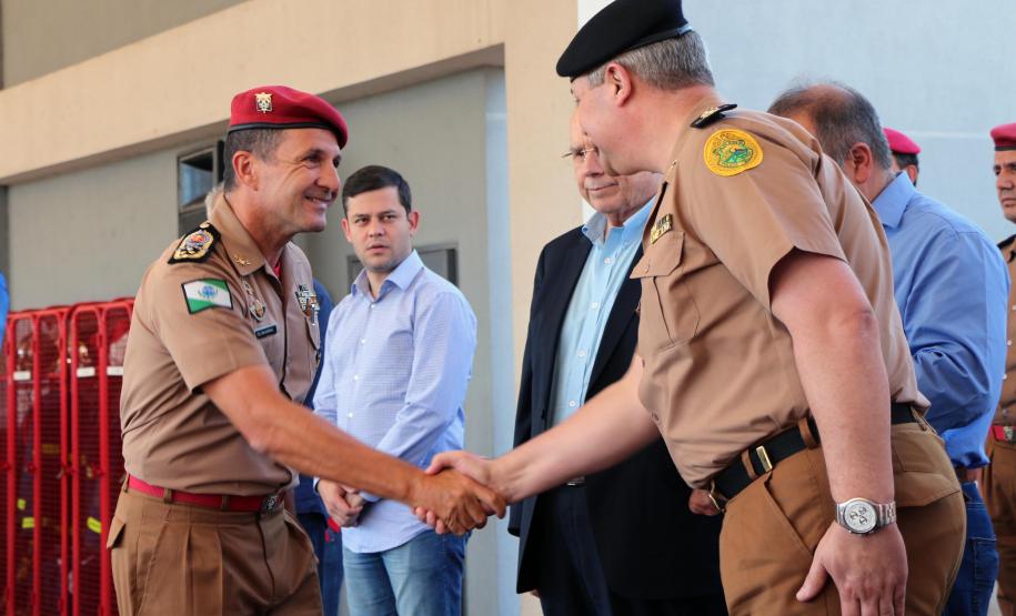 Cianorte, 05 de dezembro de 2018. Elevação 4º Grupamento de Bombeiros