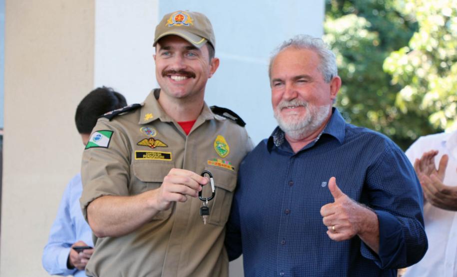 Cianorte, 05 de dezembro de 2018. Elevação 4º Grupamento de Bombeiros