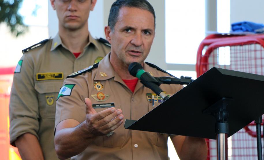 Cianorte, 05 de dezembro de 2018. Elevação 4º Grupamento de Bombeiros