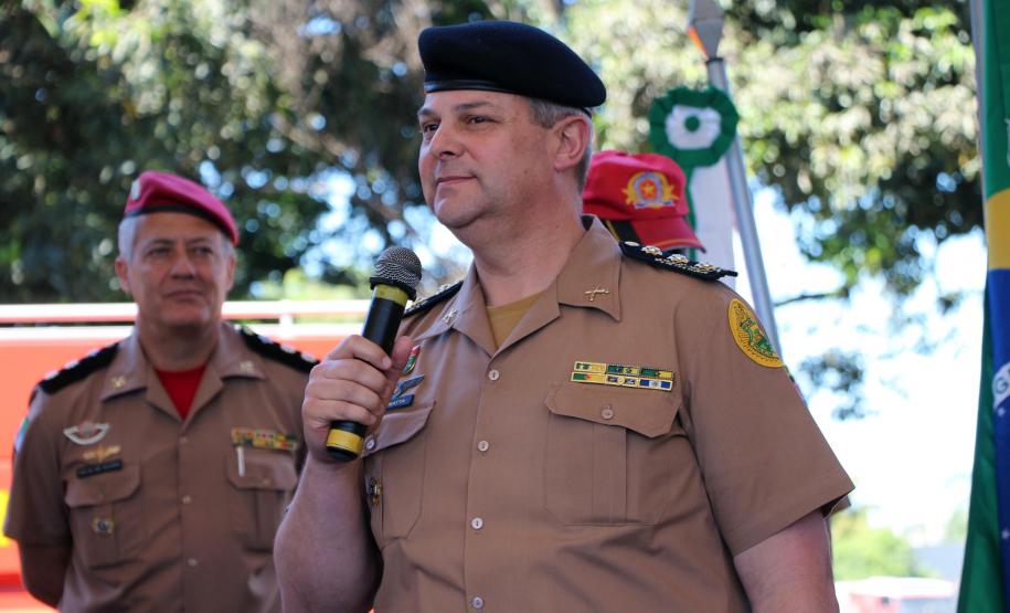 Cianorte, 05 de dezembro de 2018. Elevação 4º Grupamento de Bombeiros
