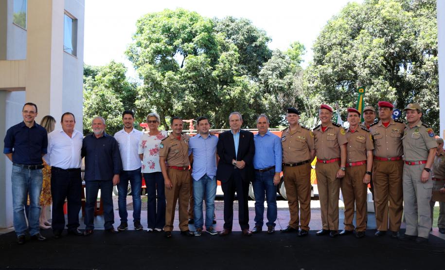 Cianorte, 05 de dezembro de 2018. Elevação 4º Grupamento de Bombeiros