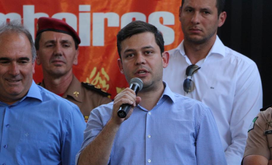 Paranavaí, 05 de dezembro de 2018. Elevação de unidade do corpo de bombeiros de Paranavaí