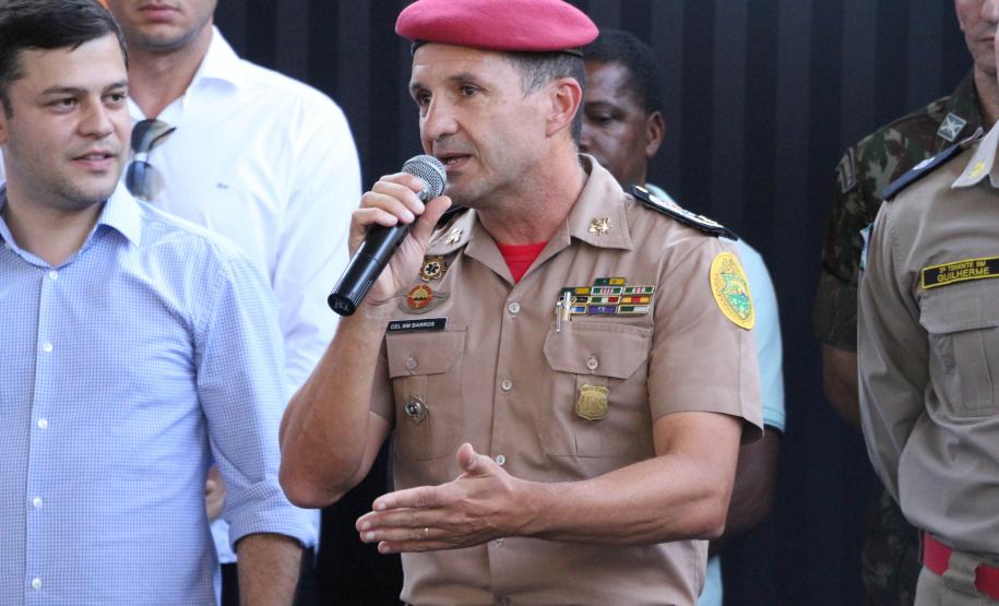 Paranavaí, 05 de dezembro de 2018. Elevação de unidade do corpo de bombeiros de Paranavaí