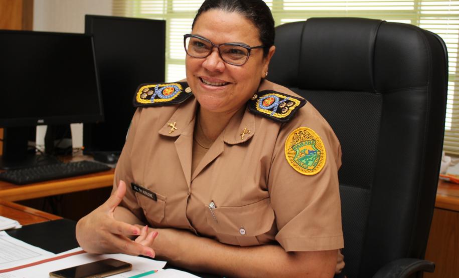 Curitiba, 06 de dezembro de 2018, Visita do Secretário de Justiça à Comandante Geral