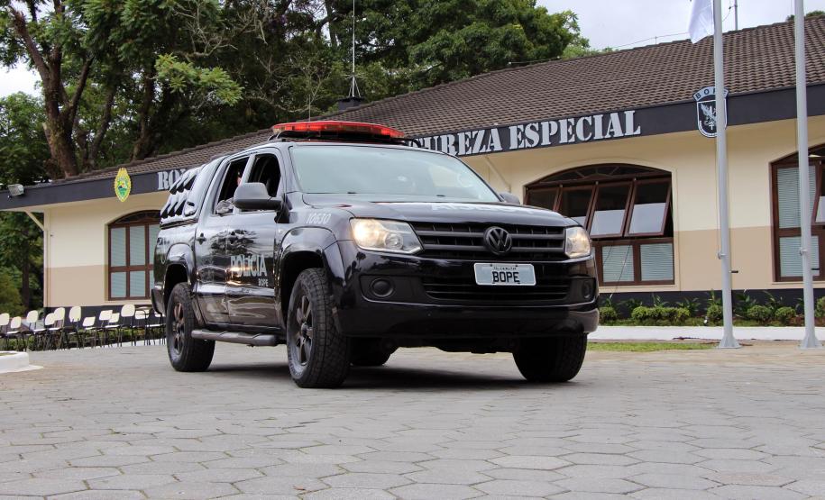 Material para arrombamento de caixas eletrônicos é apreendido pelo BOPE na RMC