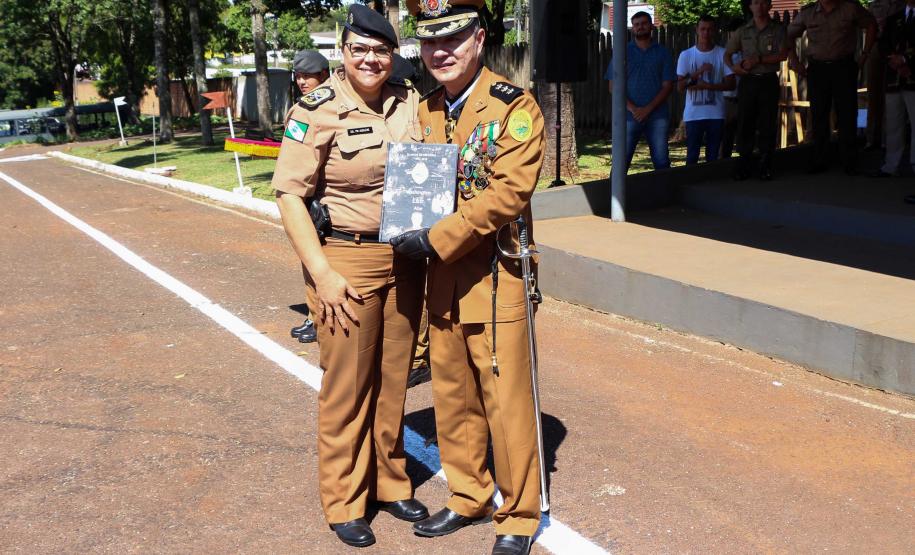 Cascavel, 12 de dezembro de 2018. Solenidade de Passagem de Comando do 5º CRPM