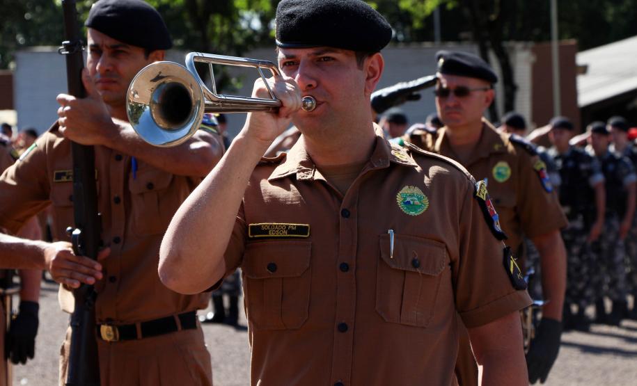 Cascavel, 12 de dezembro de 2018. Solenidade de Passagem de Comando do 5º CRPM