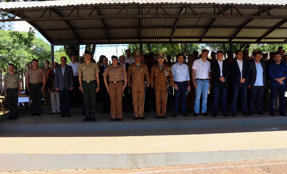 Cascavel, 12 de dezembro de 2018. Solenidade de Passagem de Comando do 5º CRPM