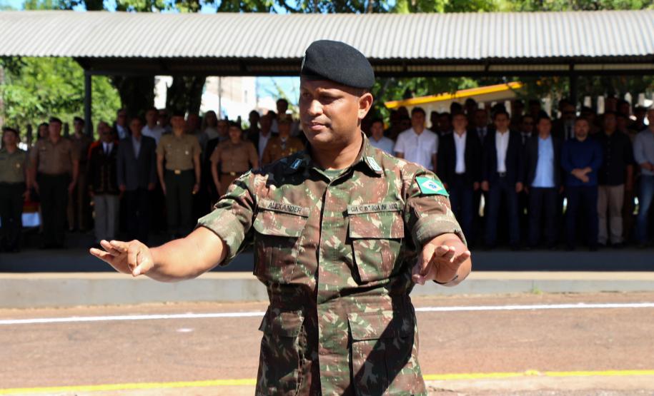 Cascavel, 12 de dezembro de 2018. Solenidade de Passagem de Comando do 5º CRPM