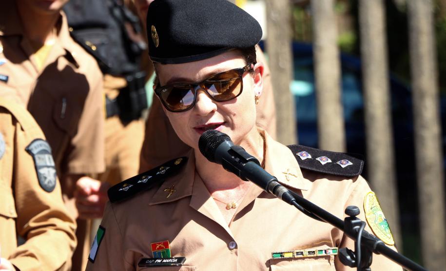 Cascavel, 12 de dezembro de 2018. Solenidade de Passagem de Comando do 5º CRPM