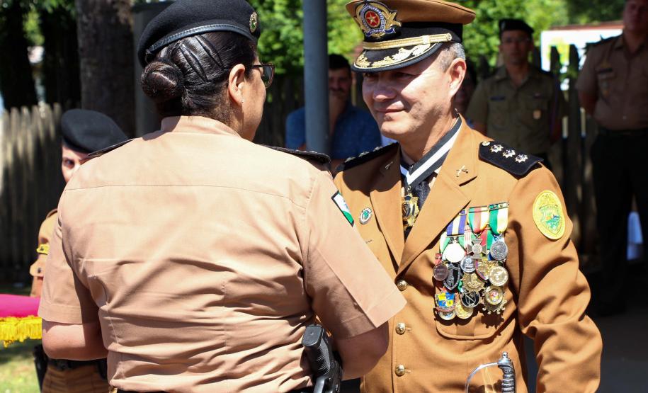 Cascavel, 12 de dezembro de 2018. Solenidade de Passagem de Comando do 5º CRPM