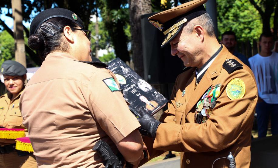 Cascavel, 12 de dezembro de 2018. Solenidade de Passagem de Comando do 5º CRPM
