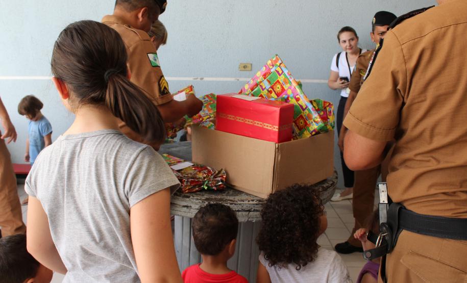 Curitiba, 14 de dezembro de 2018,Entrega de Brinquedos