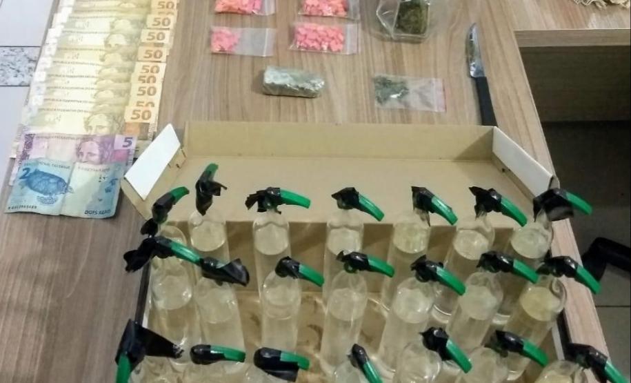 Grande quantidade de entorpecentes é apreendida pela Polícia Militar de Umuarama (PR)