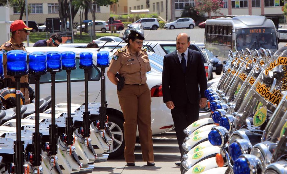 Curitiba, 18 de dezembro de 2018. Entrega de viaturas - Palacio