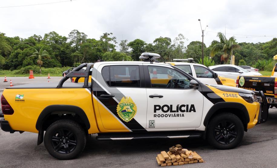 Matinhos, 06 de janeiro de 2019. Operação Verão Paraná 2018/2019 - Flagrante de Tráfico em Matinhos